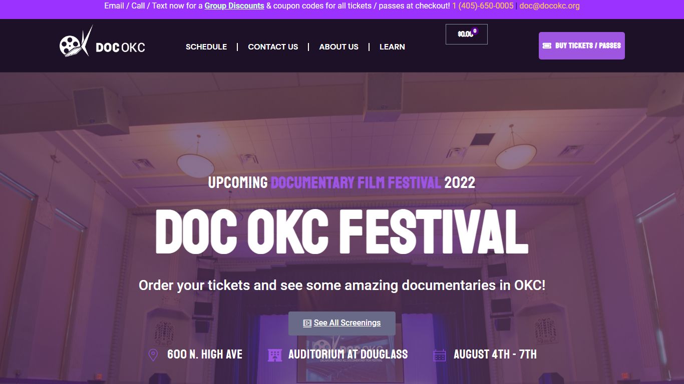 Oklahoma Documentary Film Festival - Doc OKC